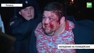 В Казани полицейские ночью задержали 11 человек на улице Братьев Касимовых