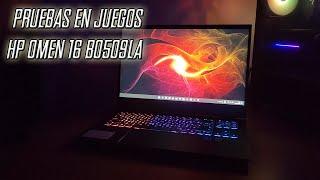 HP Omen 16-B0509LA 2022 i5 11400H RTX 3060 Pruebas en Juegos