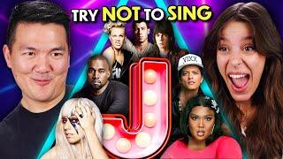 Try Not To Sing - Songs That Begin With The Letter J