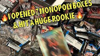 7 BOX MONOPOLY PRIZM BREAK WITH CRAZY ROOKIE HIT WATCH TILL THE VERY END