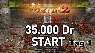 Metin2 Emerald mit 35.000 Dr Starten Sd3 Eq fertig  Lv 75 Tag 1 #01