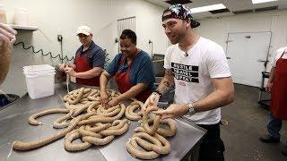 HOW CAJUN BOUDIN IS MADE  New Iberia Louisiana