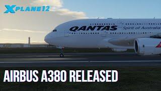 A380 IN X-Plane 12  Review Peter Hager A380 dont click please