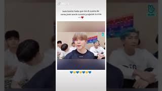 Jungkook llamando la atención de Jimin  VLive