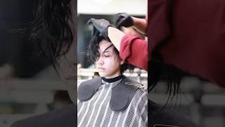 Wolf cut X  mullet  #hairstylist #ทรงผมชาย #haircut #ตัดผม #harisbarbershop #mullet #wolfcut