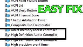 How To Fix High Definition Audio Device Has a Driver Problem in Windows 11