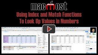 Using Index and Match Functions To Look Up Values in Numbers #1647