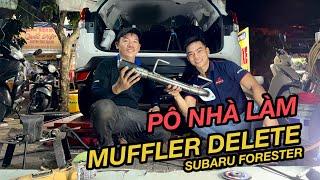 Quá dễ - AnLA tự độ pô cho bé Su  Muffler Delete for Subaru Forester