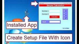 How to Create Setup.exe File in c# windows Form Application with Icon Step By Step.