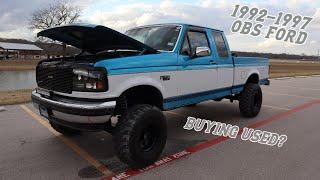 What to look for when Buying a used Truck OBS Ford F-150 1992-1997