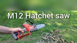 M12 6 inch Hatchet pruning saw