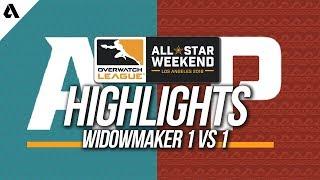 Widowmaker 1v1  Overwatch League All-Star Weekend Highlights