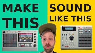 MPC Live 2 Tutorial  How To Get That Vintage Sound