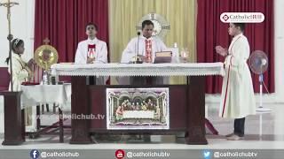 English Mass @ St.Theresa Church Bandra Mumbai Maharashtra INDIA 01-06-17