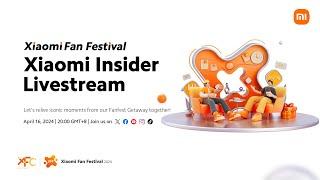 Xiaomi Insider Livestream