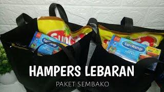 Ide Hampers Lebaran Simpel