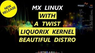 MX Linux With A Twist  AV Linux  Liquorix Kernel  Beautiful Distro