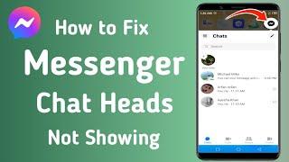 How To Fix Messenger Chat Heads Not Showing Problem  How To Turn on Messenger Bubble 2024