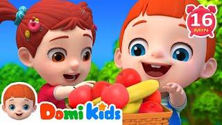 Apples and Bananas + More Domi Kids Songs & Nursery Rhymes  Educational Songs