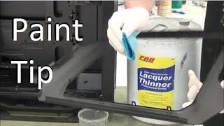 Tool Tip #2 Prep Powder Coat For Paint