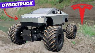 NEW AWD Tesla Cyber Truck RC Car Review Utimate Off-Road Car #tesla