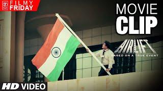 AIRLIFT MOVIE CLIPS 7 - Where is My Indian Flag ?