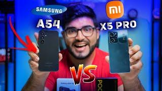 EITA Poco X5 pro ainda é MELHOR que Galaxy A54? Comparativo COMPLETO para tirar suas DÚVIDAS