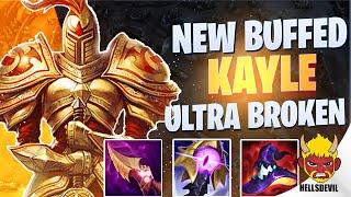 WILD RIFT  NEW BUFFED KAYLE IS ULTRA BROKEN  Challenger Kayle Gameplay  Guide & Build