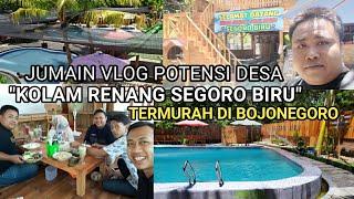 Jumain Vlog Potensi Desa Segoro Biru Payaman  Kolam Renang Termurah di Bojonegoro