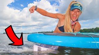 Florida Paddleboarding Made Fast & Easy with the Boost Fin EV Paddling