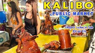 KALIBO PUBLIC MARKET   Exploring the Early Morning Bustle of Aklans Capital Food Market #kalibo