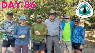 2024 PCT Thru Hike Day 86 My Favorite Day  Chipmunk’s Trail Magic