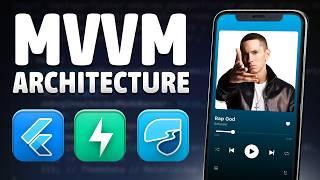 Flutter MVVM Architecture Full Course for Beginners - Spotify Clone  Python FastAPI Riverpod