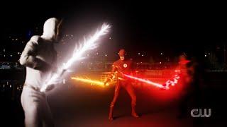 Thawne and Barry vs Godspeed Lightsaber Duel Fight  The Flash  Heart of the Matter Pt 2 7x18 HD