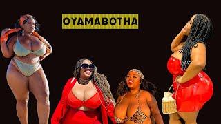 SSBBW Oyamabotha Body positive plus size model from South Africa