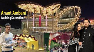 Anant Ambani Wedding Venue Decoration   5000 Cr wedding in Mumbai