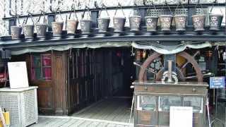 HMS Victory Admiral Horatio Nelsons Flagship Portsmouth Historic Dockyard. England