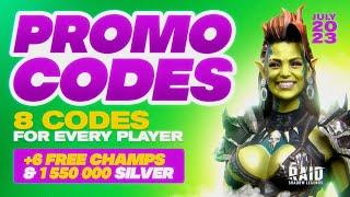  8 NEW Raid Shadow Legends Promo Codes for Everyone 100% Valid in July  UPDATED