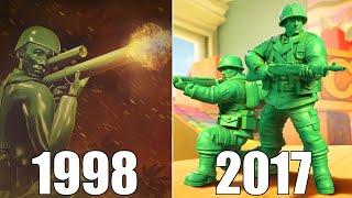 Evolution of Army Men Games 1998-2017