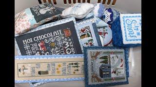 Flosstube Extra Winter Cross Stitch Finishes Parade