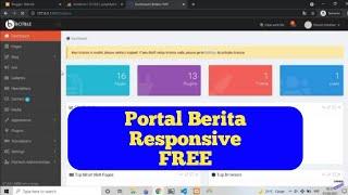 PORTAL BERITA RESPONSIVE SOURCE CODE LARAVEL