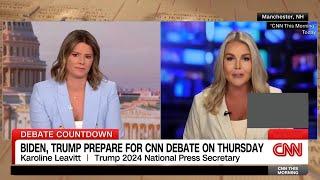 CNNs Kasie Hunt Ends Interview with Trump Spokesperson  The View