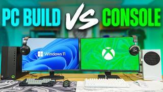 Console vs PC Budget Gaming Setup Challenge