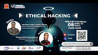 Webinar  ETHICAL HACKING