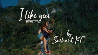 I Like You  Anishchaya  - Sushant KC Official Lyric Video