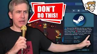 Steam EXPERT explains How To Make a GREAT Steam page Indie Game Marketing