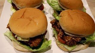 Home-made Burger  برگر خانگی