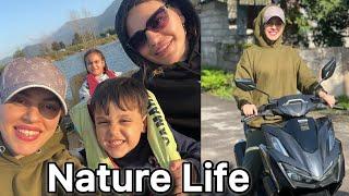 The Life An Iranian Family In The north Of Iran  Mazandaran with lots of fun  #familyvlog #nature