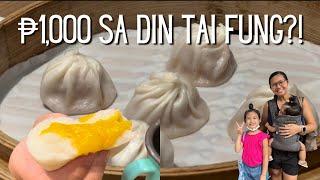 Anong Mararating ng ₱1000 sa Din Tai Fung? Alamin sa video na to  ₱1000 Challenge