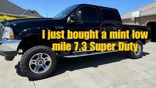 I just bought a MINT 7.3 Powerstroke Super Duty